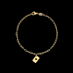 Ace Up the Sleeve Bracelet Gold
