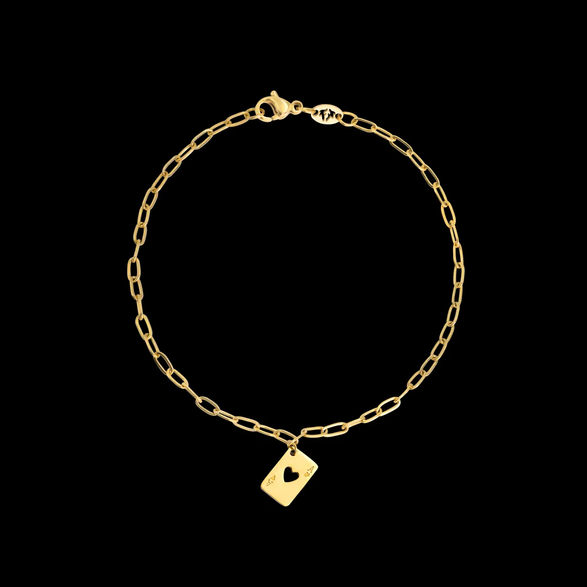 Ace Up the Sleeve Bracelet Gold