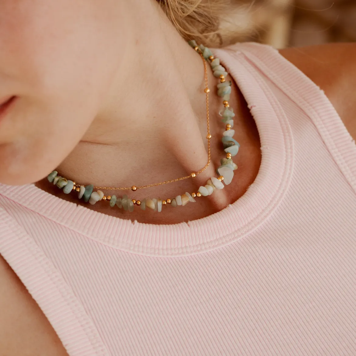 Aline Choker Roségold