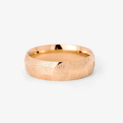 Ammonite Shell Ring Roségold