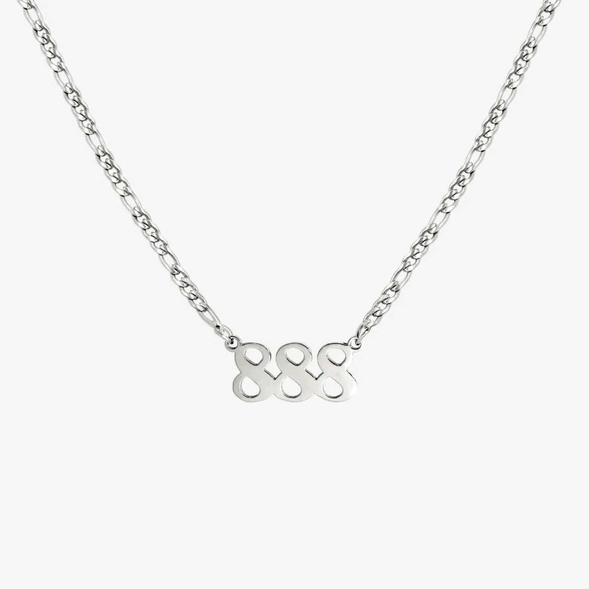Angel Number Necklace Silber - 111