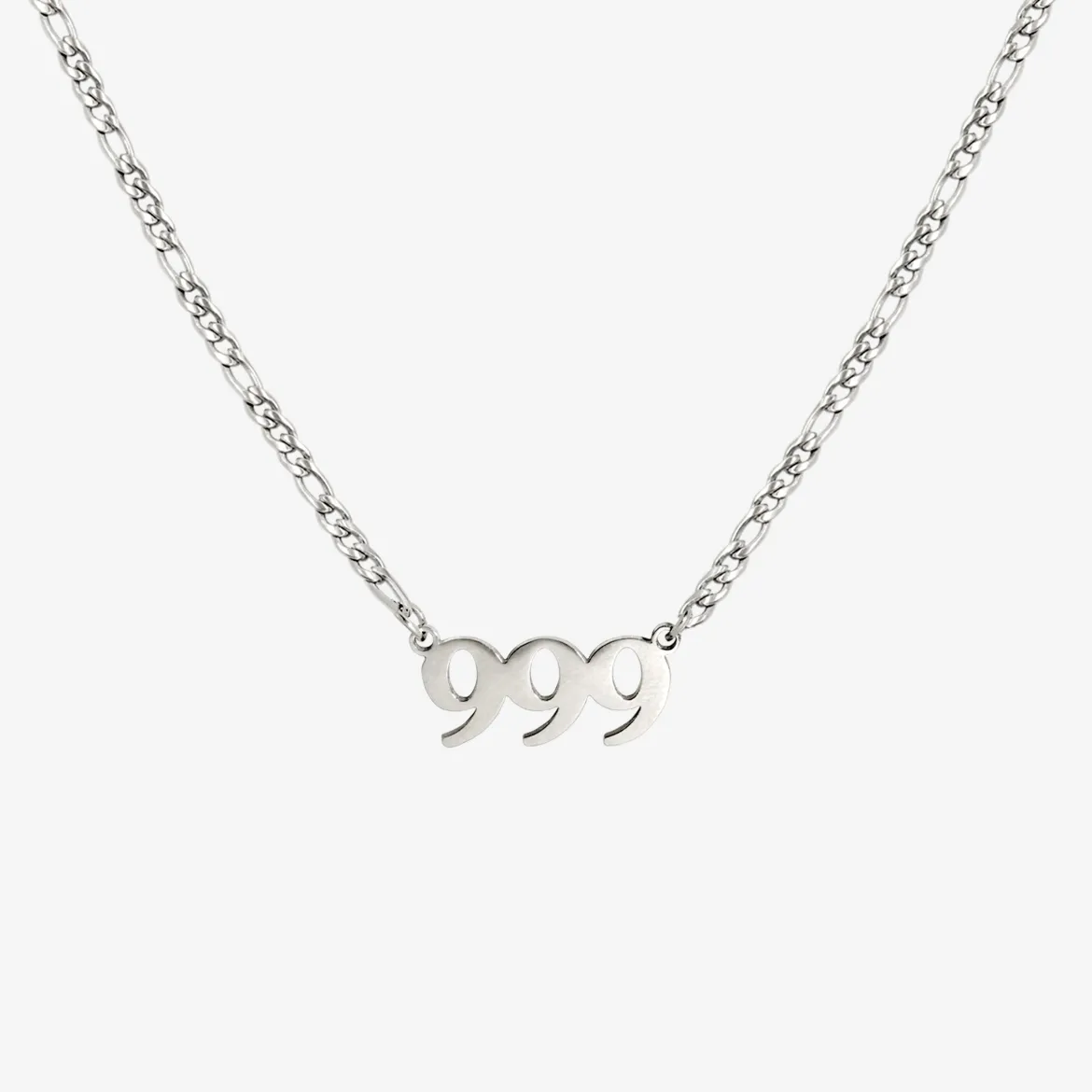 Angel Number Necklace Silber - 111