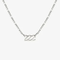 Angel Number Necklace Silber - 111