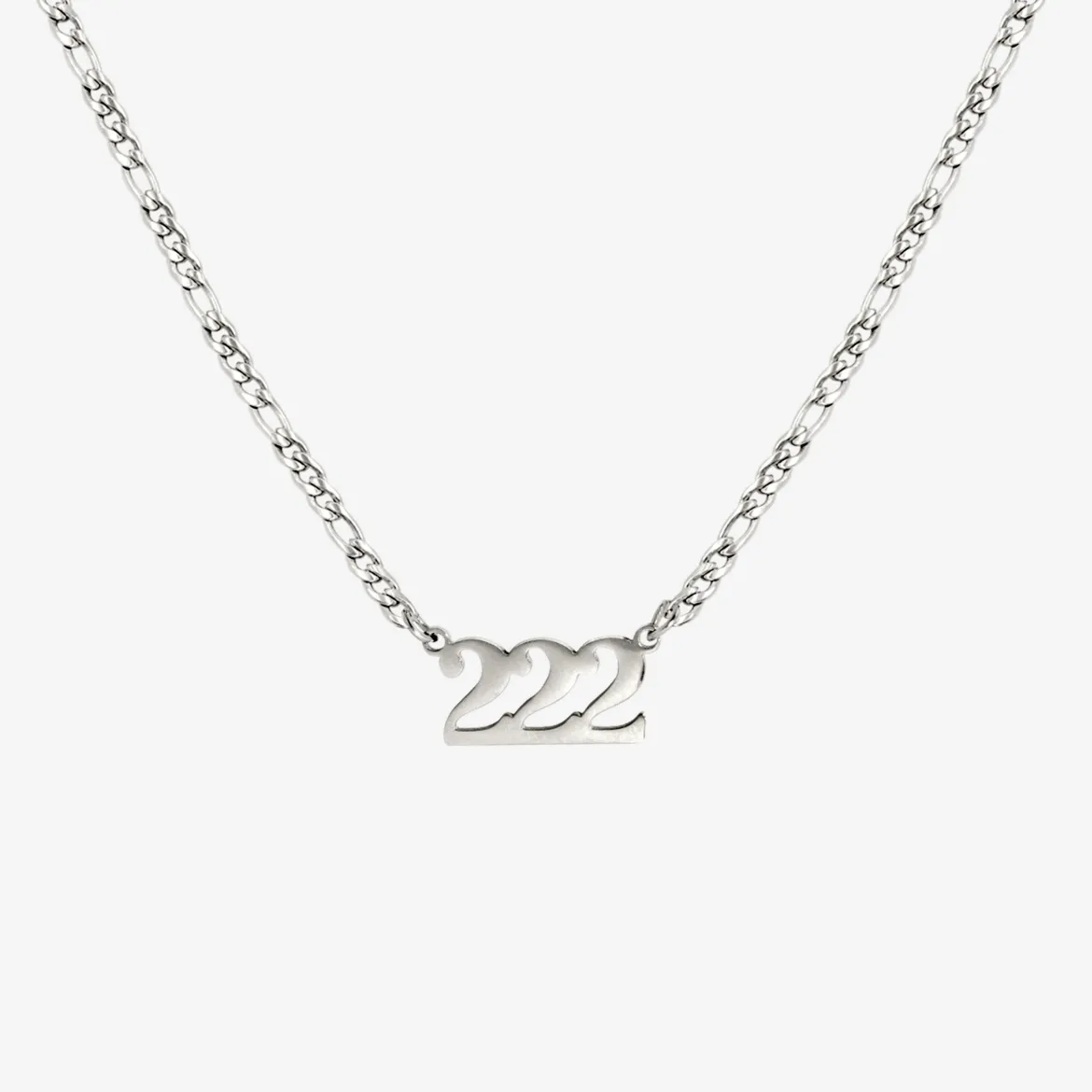 Angel Number Necklace Silber - 111