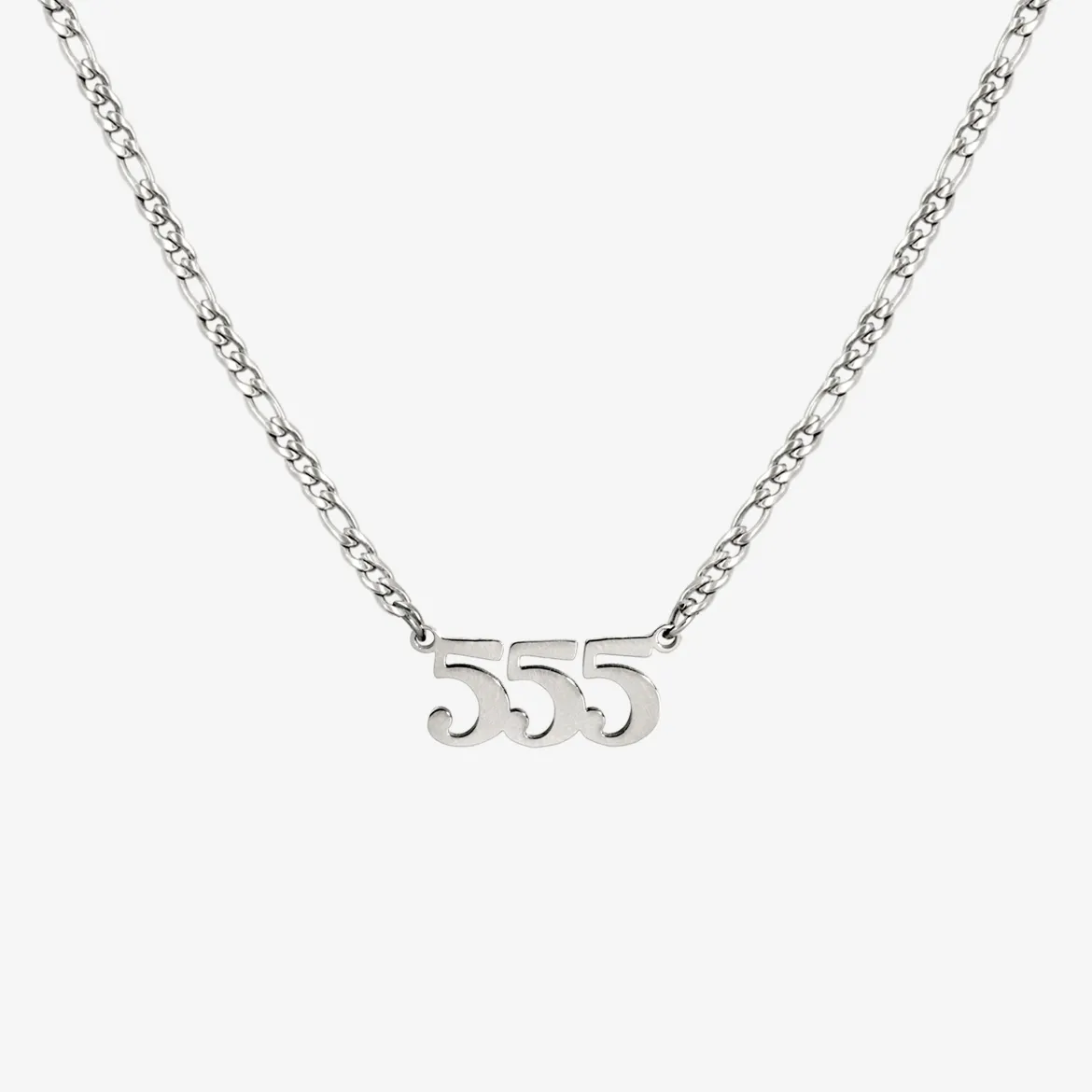 Angel Number Necklace Silber - 111
