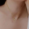 Aquarius Bubble Necklace Gold