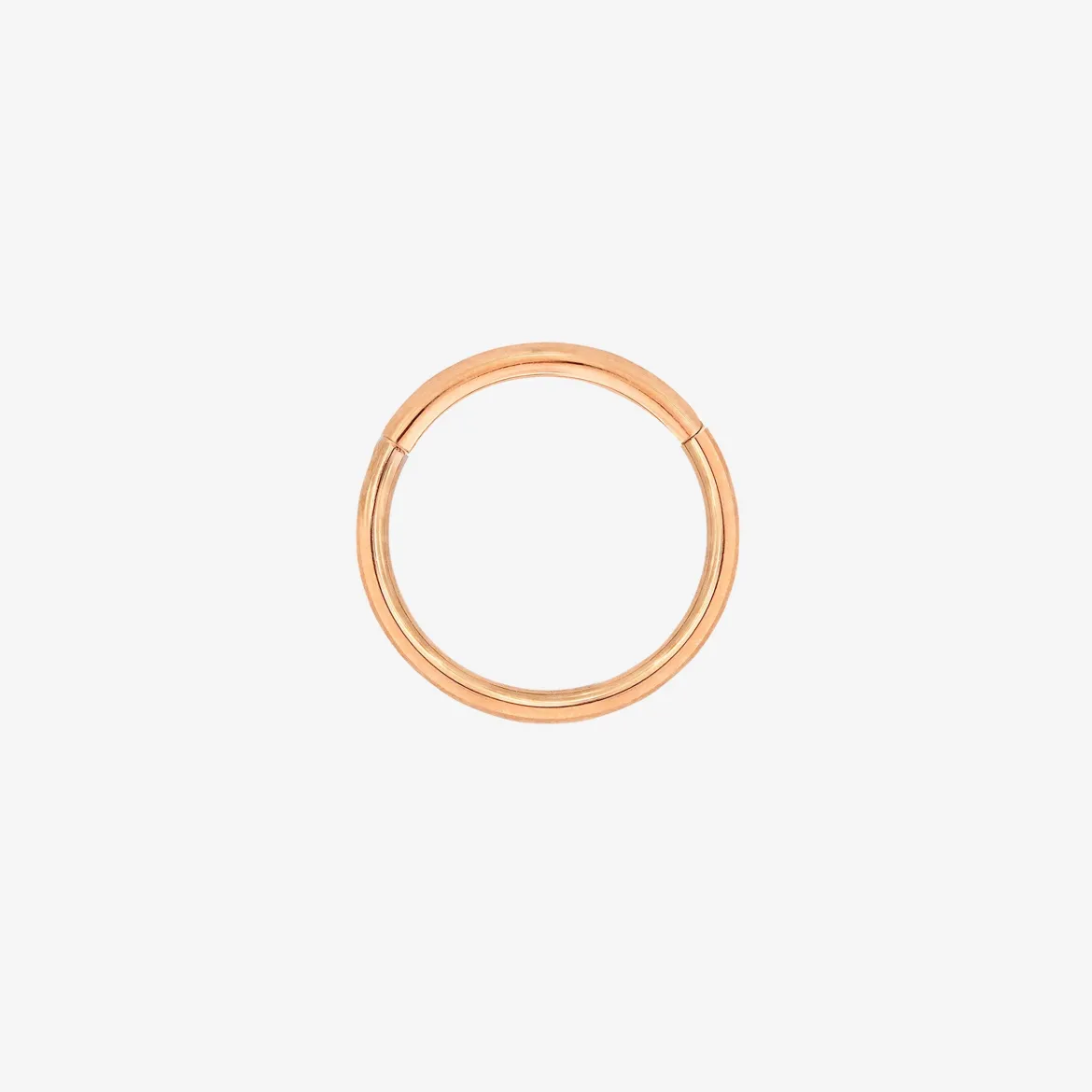 Basic Click Piercing Ring Roségold