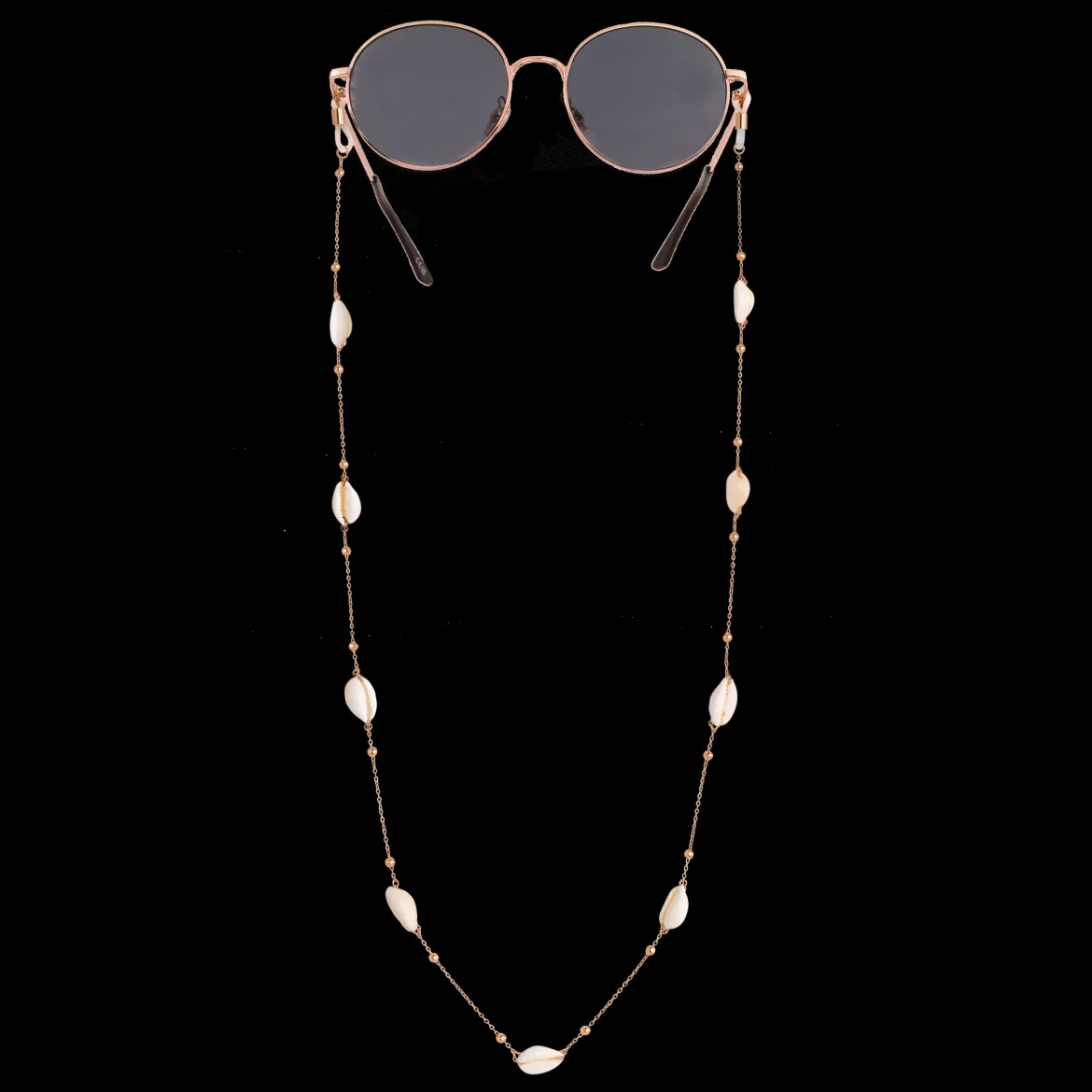 Beach Babe Sunglasses Chain Roségold