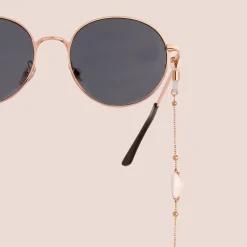 Beach Babe Sunglasses Chain Roségold