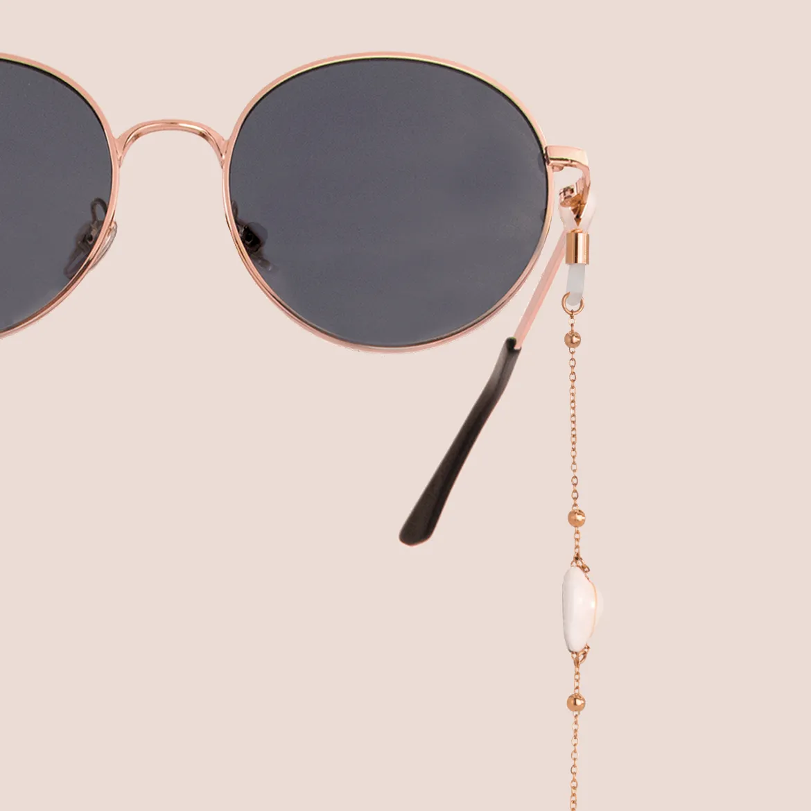 Beach Babe Sunglasses Chain Roségold