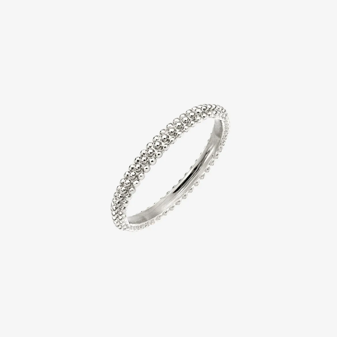 Bead it Ring Silber