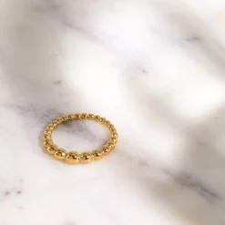 Beady Ring Roségold