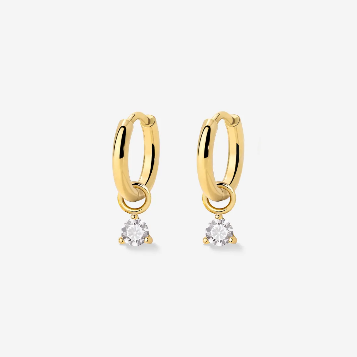 Blanco Lumbre Hoop Set Baby Gold
