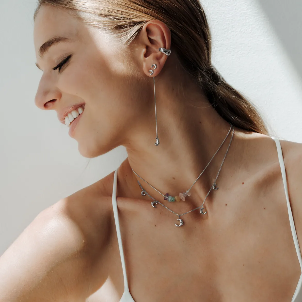 Blissful Bea Earrings Silber