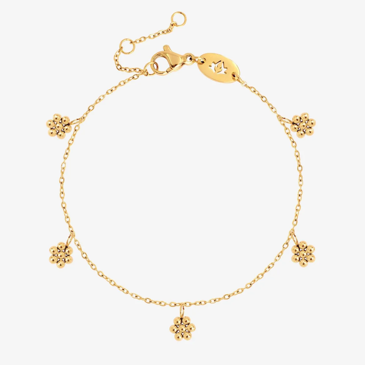 Blooming Anklet Gold