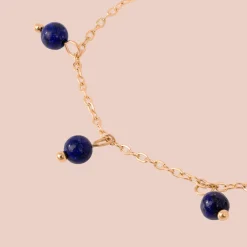 Blue Bay Anklet Roségold