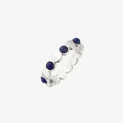 Blue Bay Ring Silber