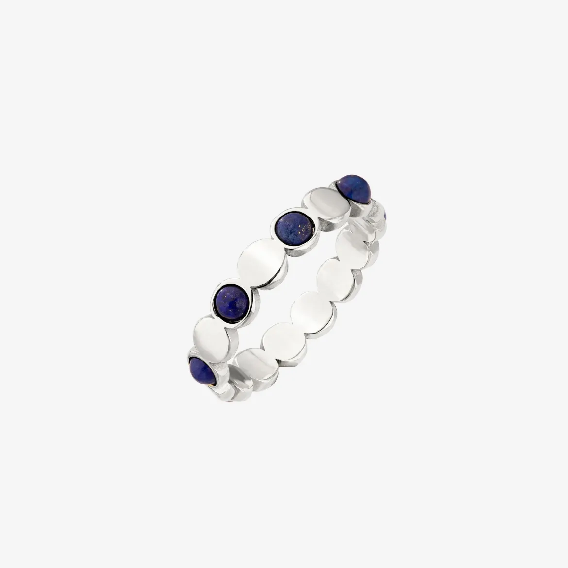 Blue Bay Ring Silber