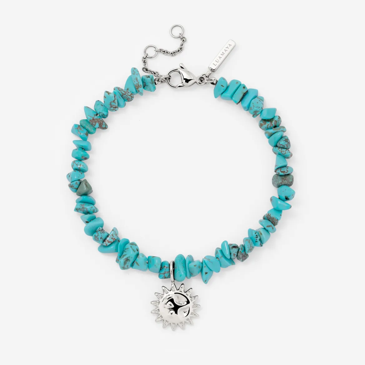 Blue Lagoon Bracelet Silber