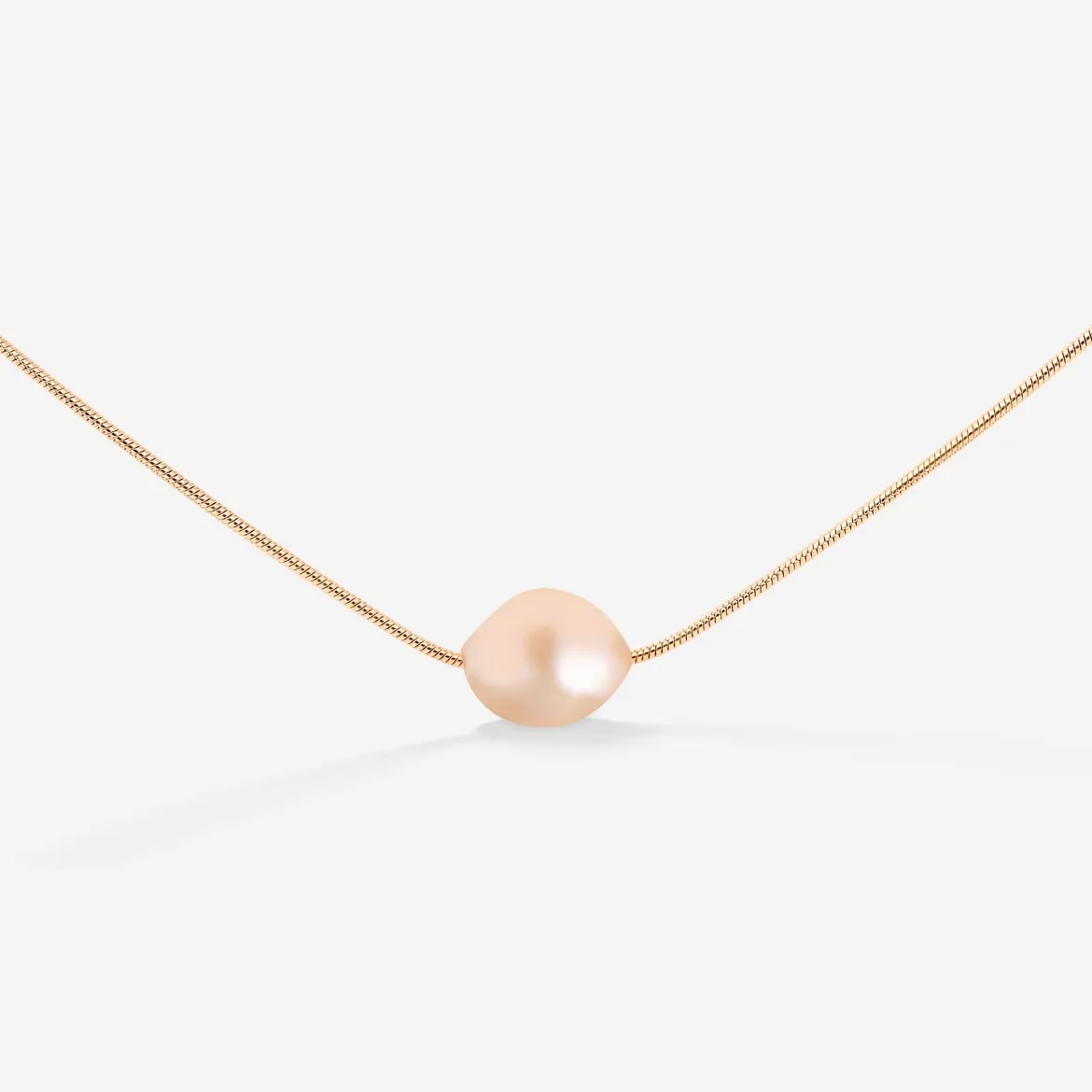 Blush Pearl Choker Roségold
