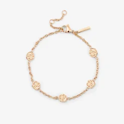 Boho Coin Bracelet Roségold