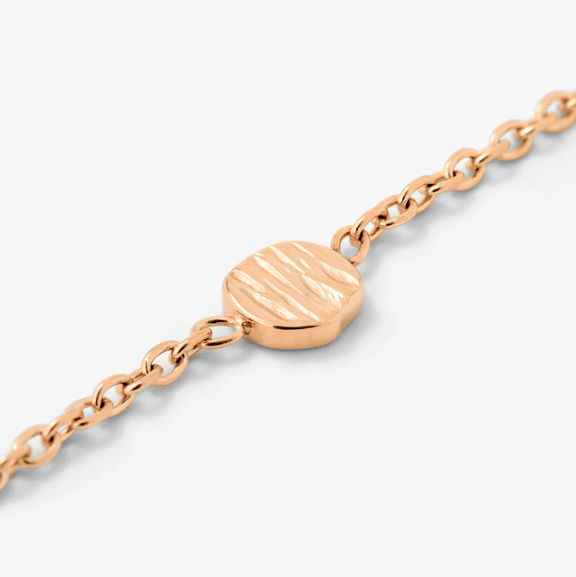 Boho Coin Necklace Roségold