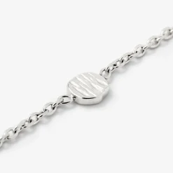 Boho Coin Necklace Silber