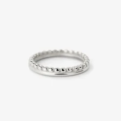 Boho Dots Ring Silber