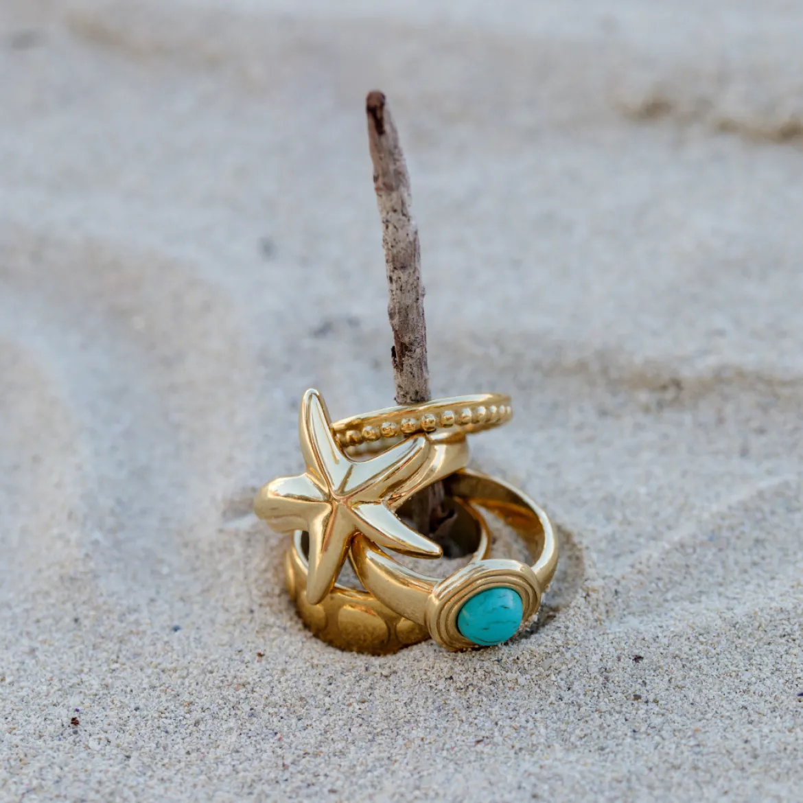 Boho Dots Ring Silber