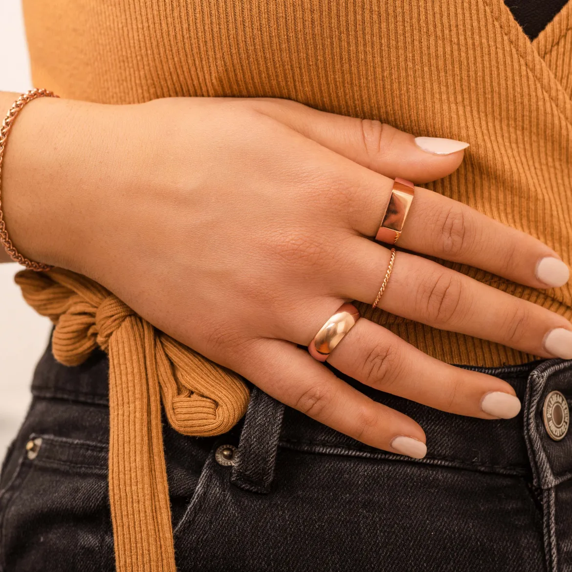Bonda Ring Roségold