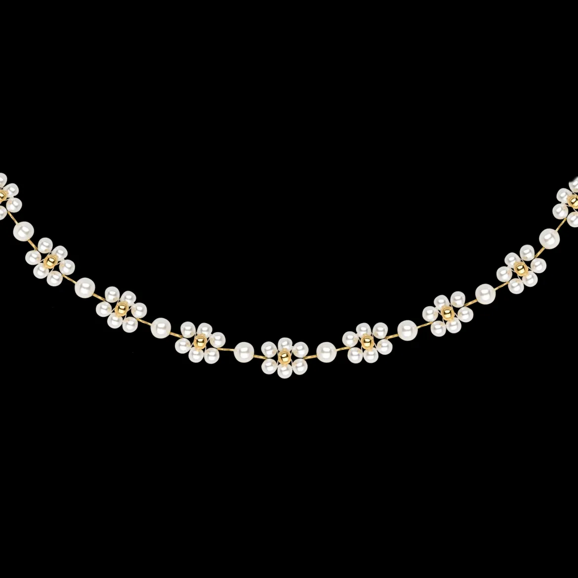 Bonita Flor Choker Gold