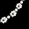 Bonita Flor Choker Silber