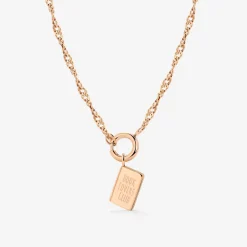 Book Lovers Club Singapore Chain Necklace Set Roségold