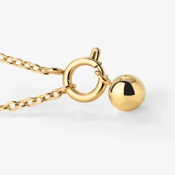 Bubbly Classic Chain Necklace Set Gold