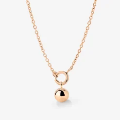 Bubbly Classic Chain Necklace Set Roségold