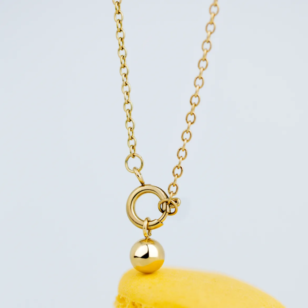 Bubbly Classic Chain Necklace Set Roségold