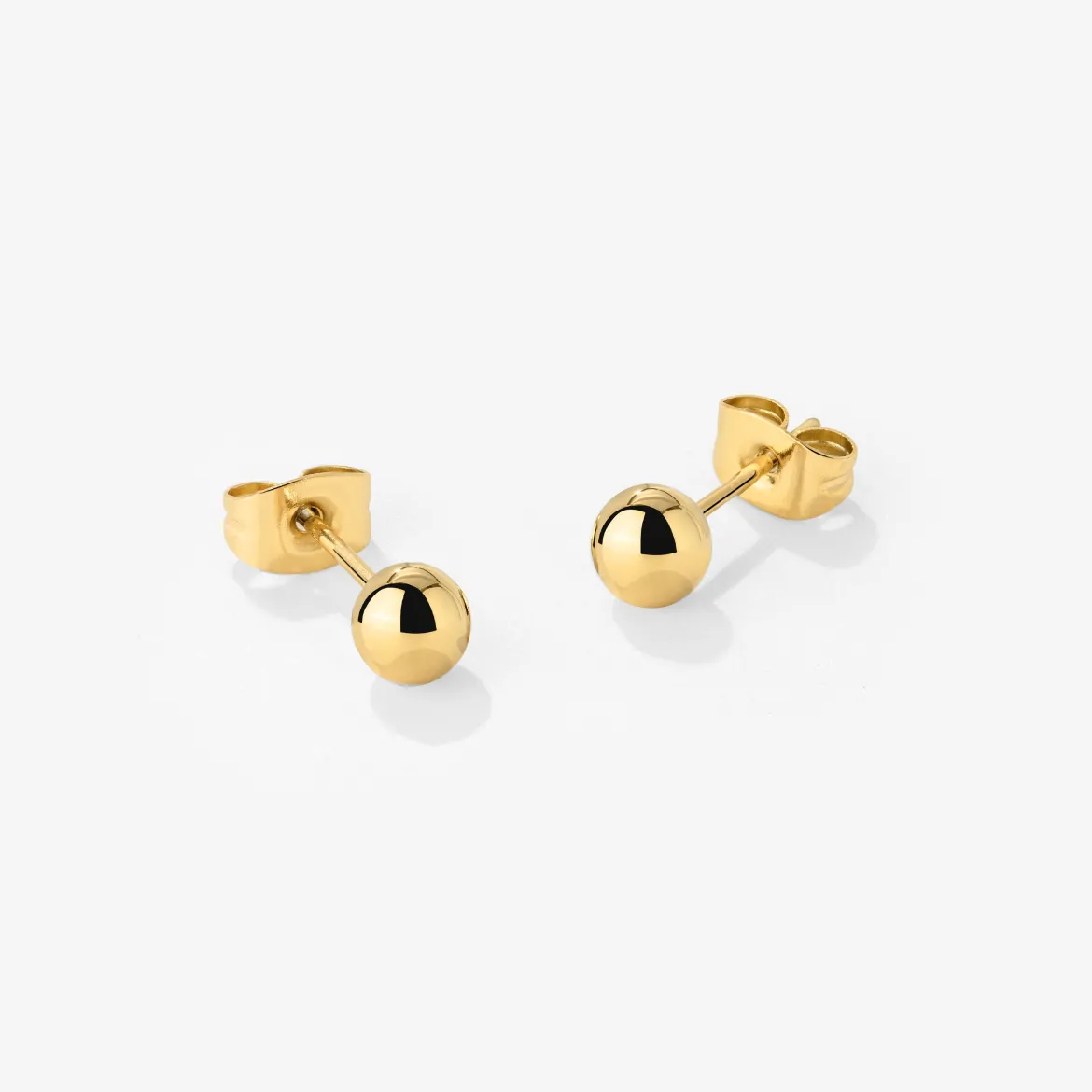 Bubbly Studs Small Gold