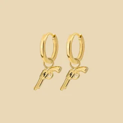 Bulletproof Hoop Set Baby Gold