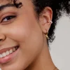 Bulletproof Hoop Set Baby Gold