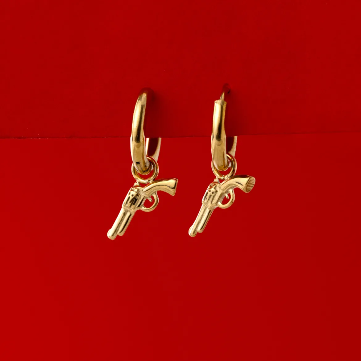 Bulletproof Hoop Set Baby Gold