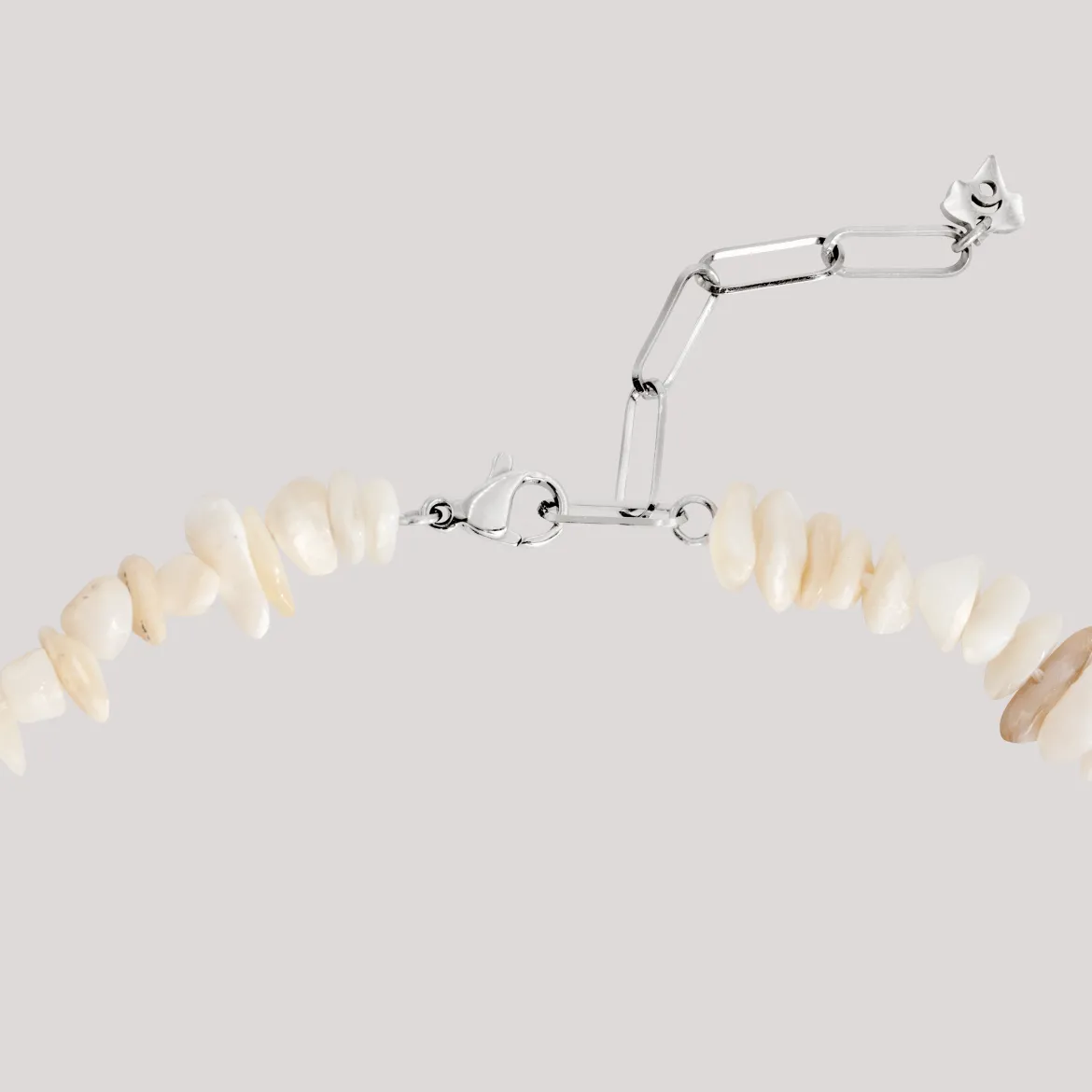 By the Beach Choker Silber