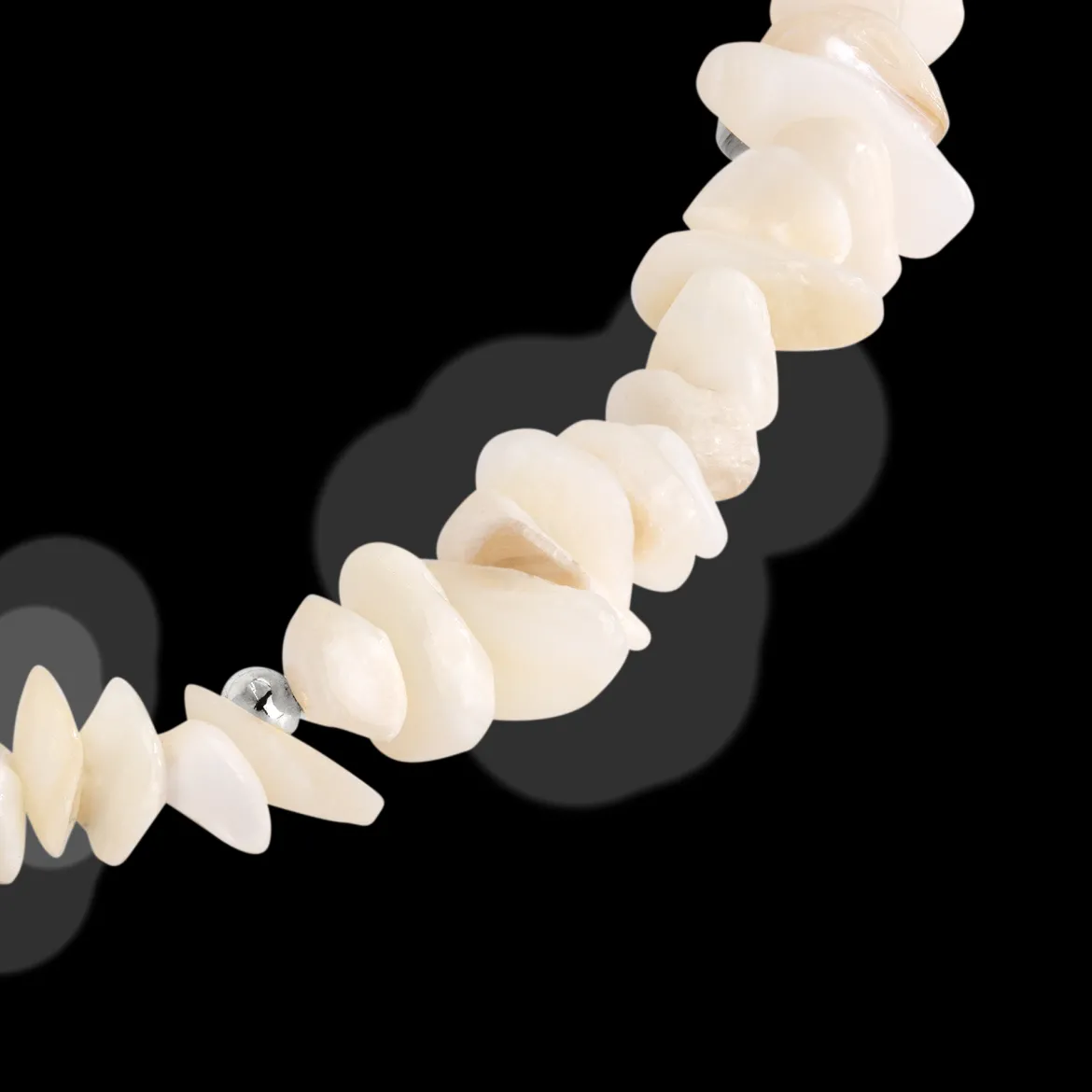 By the Beach Choker Silber