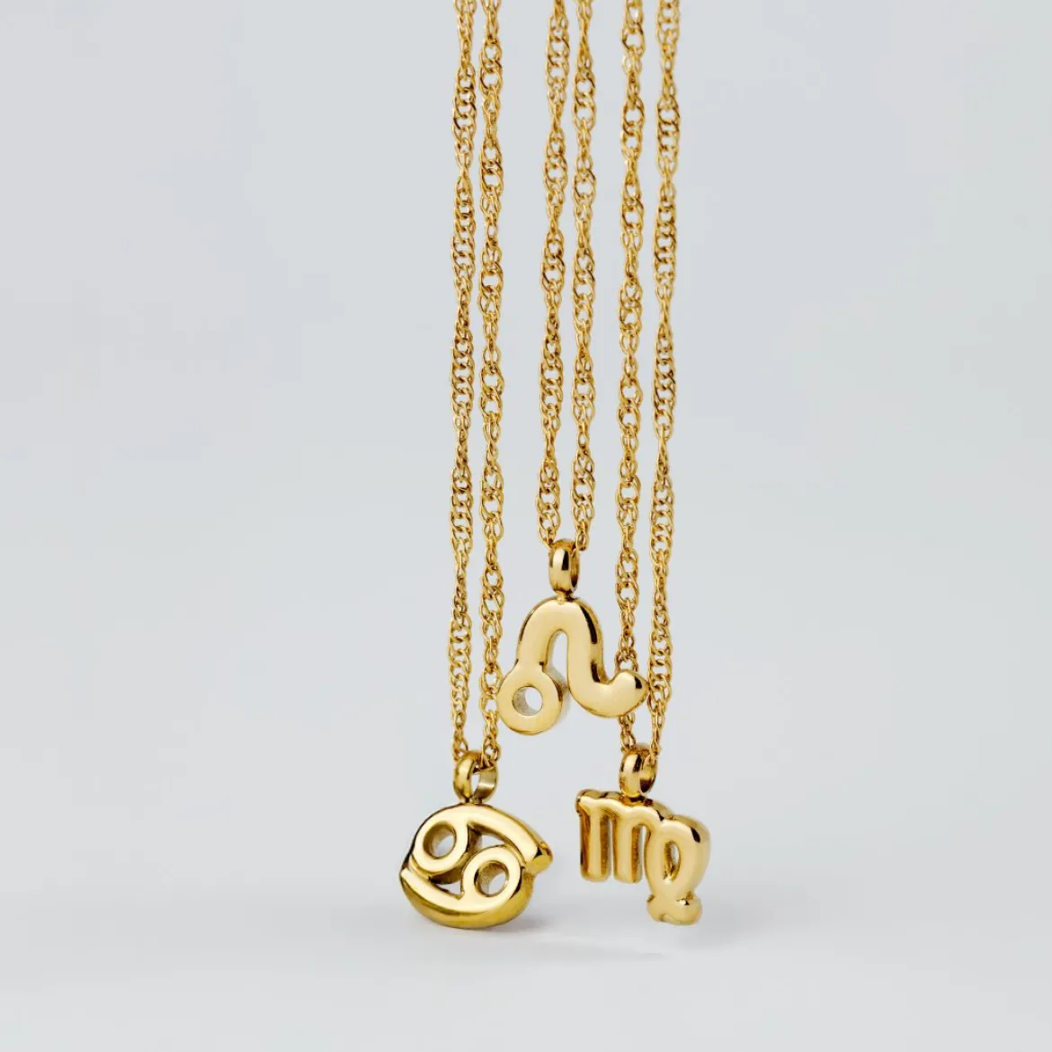 Cancer Bubble Necklace Silber