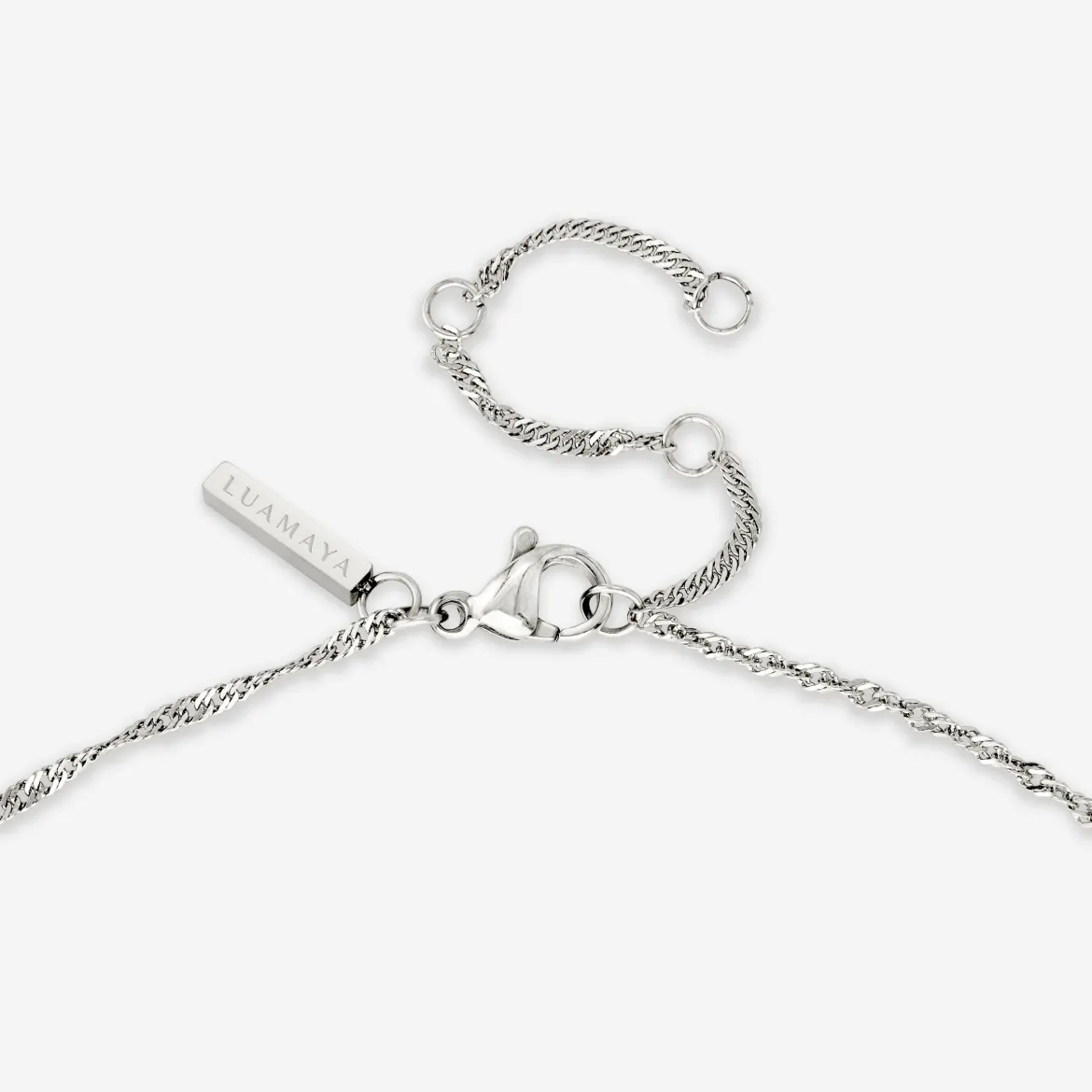 Cancer Bubble Necklace Silber