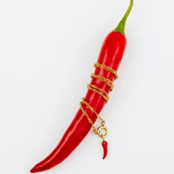Chili Singapore Chain Necklace Set Gold