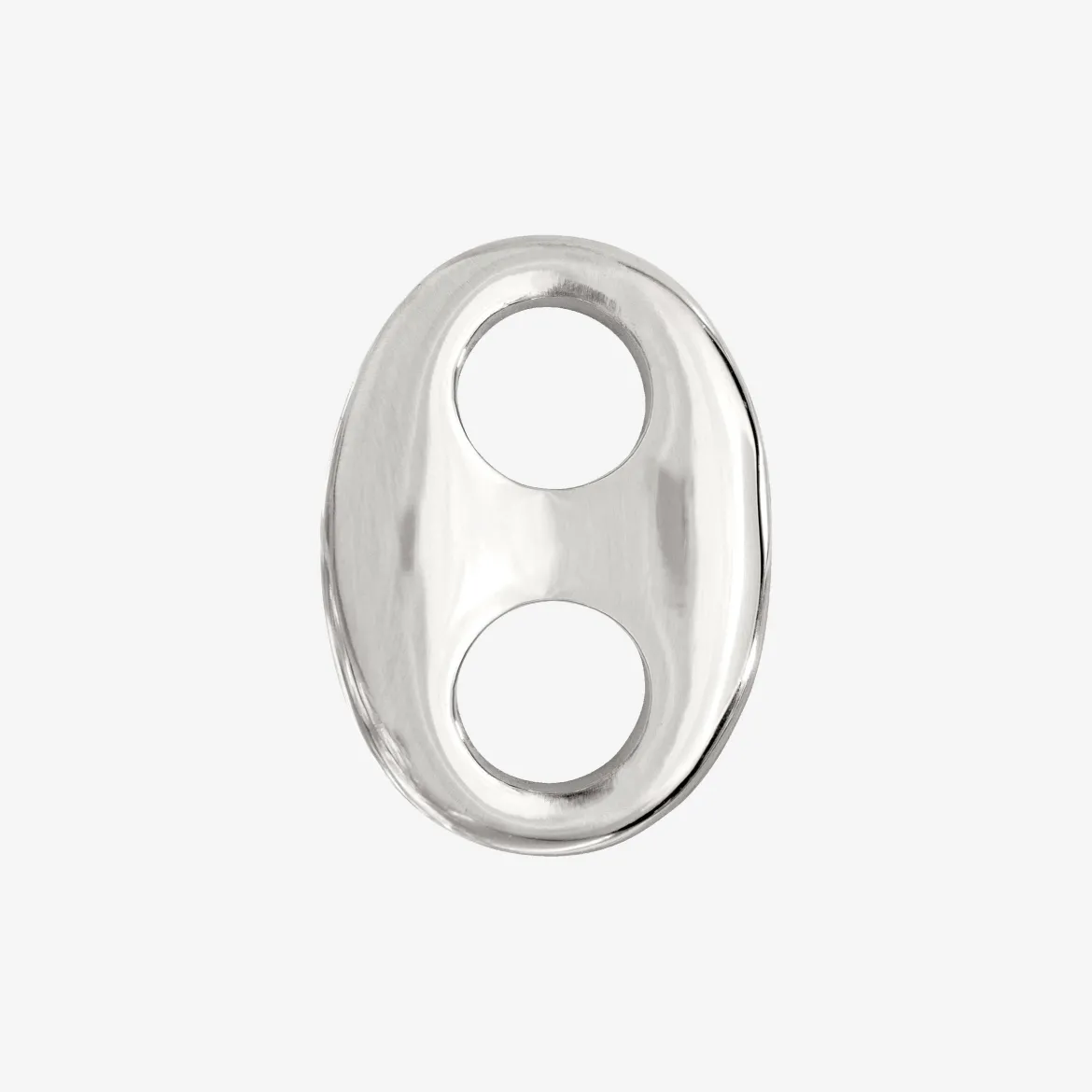 Chunky Gem Find Hoop Set Medium Silber