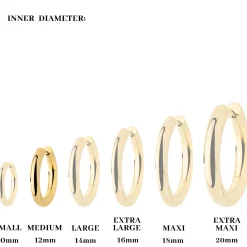 Chunky Hoop Set Medium