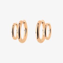 Chunky Lover Hoop Bundle Small Roségold