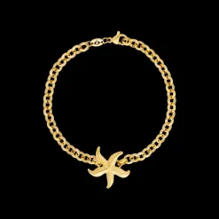 Chunky Starfish Bracelet Gold