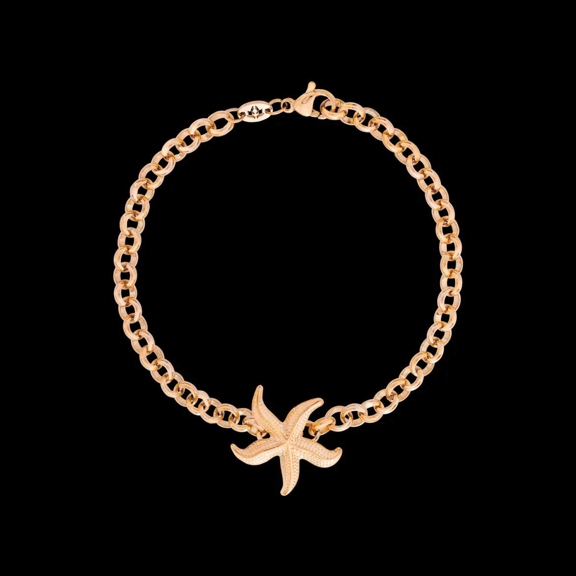 Chunky Starfish Bracelet Roségold